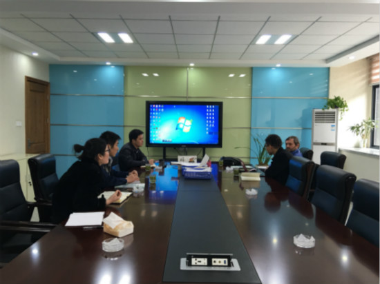 以色列工程師訪問無錫市海昌機械設備有限公司